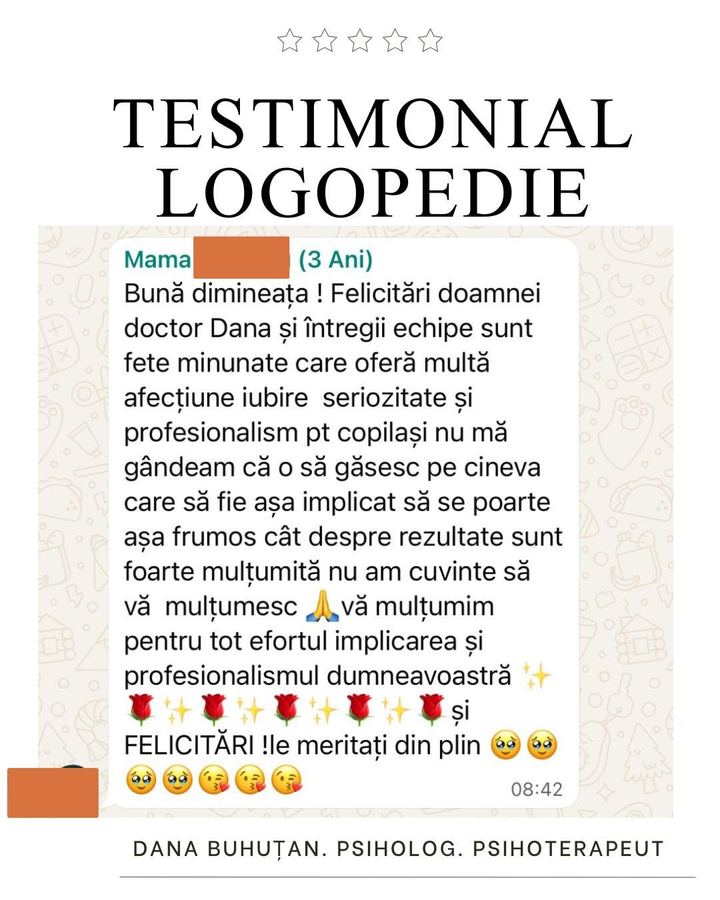 Testimonial logopedie